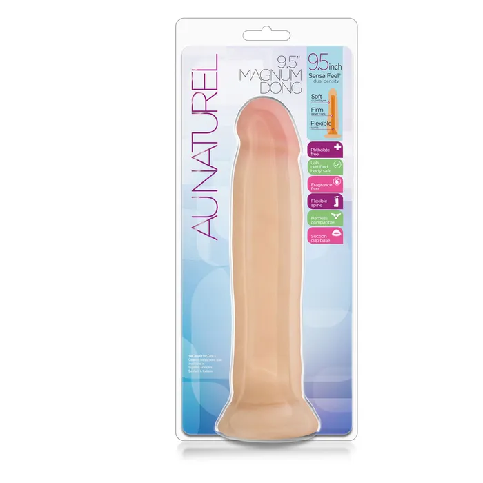 Dildo Realistico Blush Au Naturel TPE Ø 4,5 cm (22,8 cm) | Blush Dildos