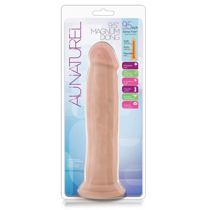 Dildo Realistico Blush Au Naturel TPE Ø 4,5 cm (22,8 cm) | Blush Dildos