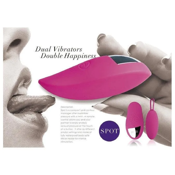 DORR Vibrators | Dorr - Spot - Vibrerend Eitje plus Oplegvibrator - Roze