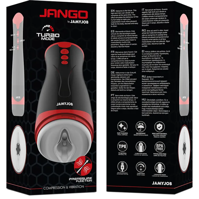 JamyJob Vibrators | Jango Masturbatore a Compressione e Vibrazione