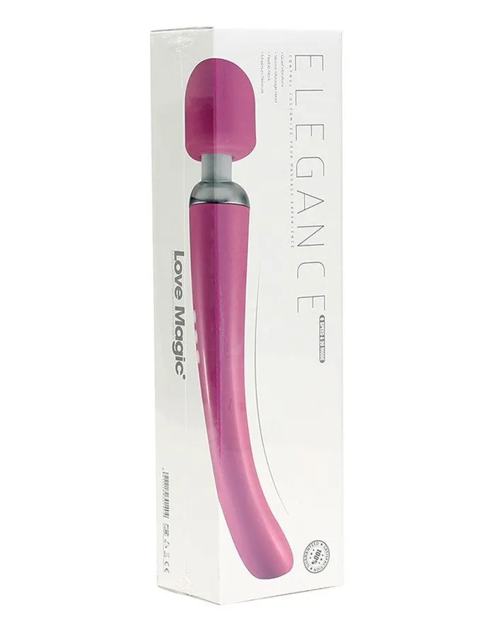 Love Magic Vibrators | Elegance Wand Vibrator - oplaadbaar - Roze