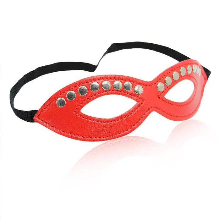 Masker Met Studs - Rood | Perfect Lover Vibrators