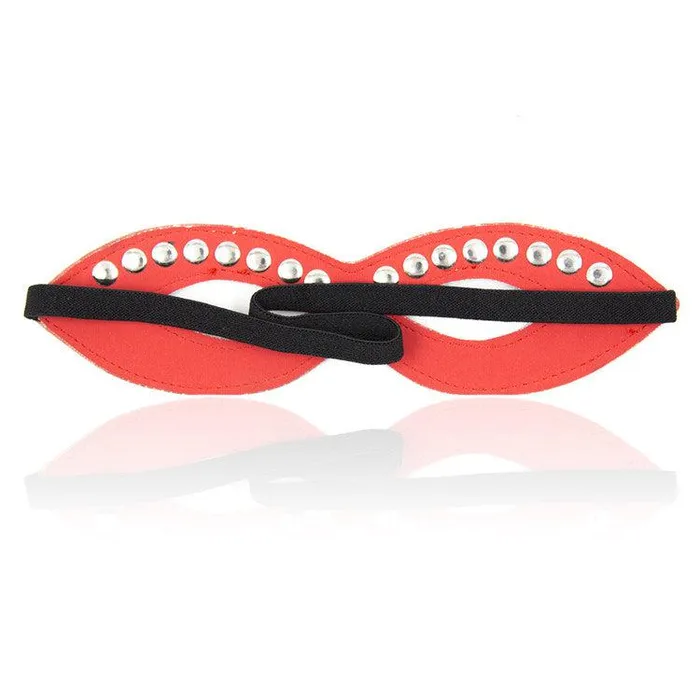 Masker Met Studs - Rood | Perfect Lover Vibrators