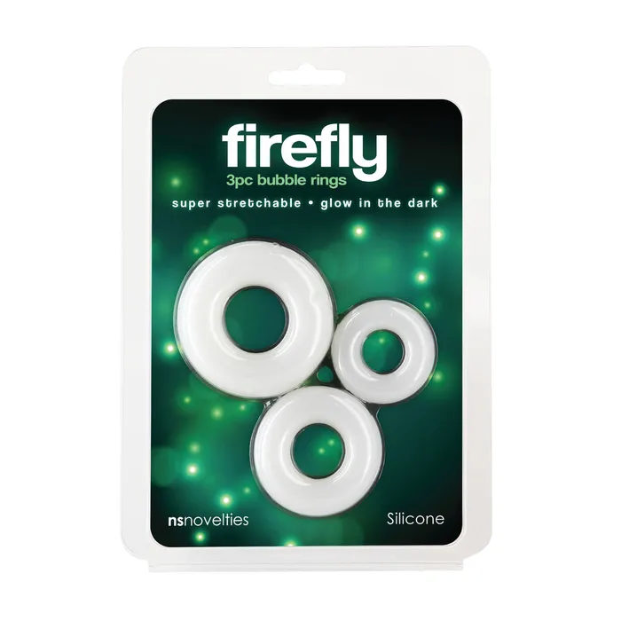 NS Novelties Anelli Fallici NS Novelties Firefly Bianco | Vibrators