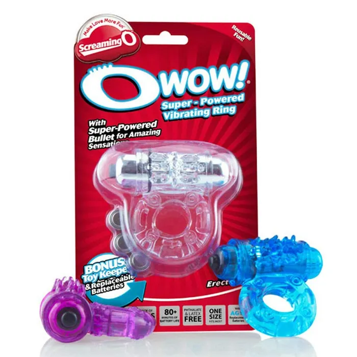 O Wow Vibrating Cock Ring Screaming O Couples