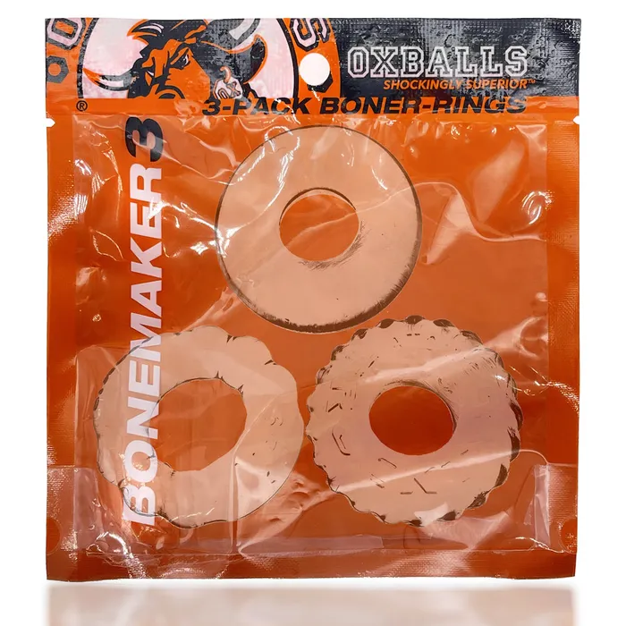 Oxballs (D) Anal | Oxballs - Bonemaker Cockring Set - Transparant