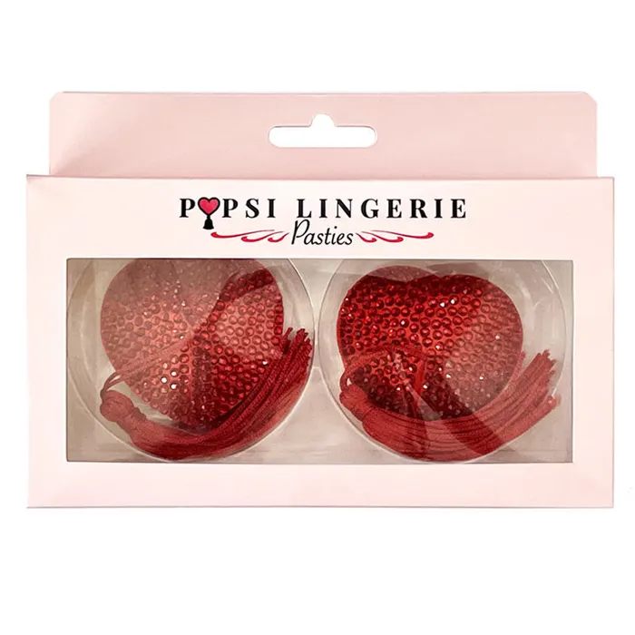 Popsi Popsi Diamond Tassel Pasties | Vibrators