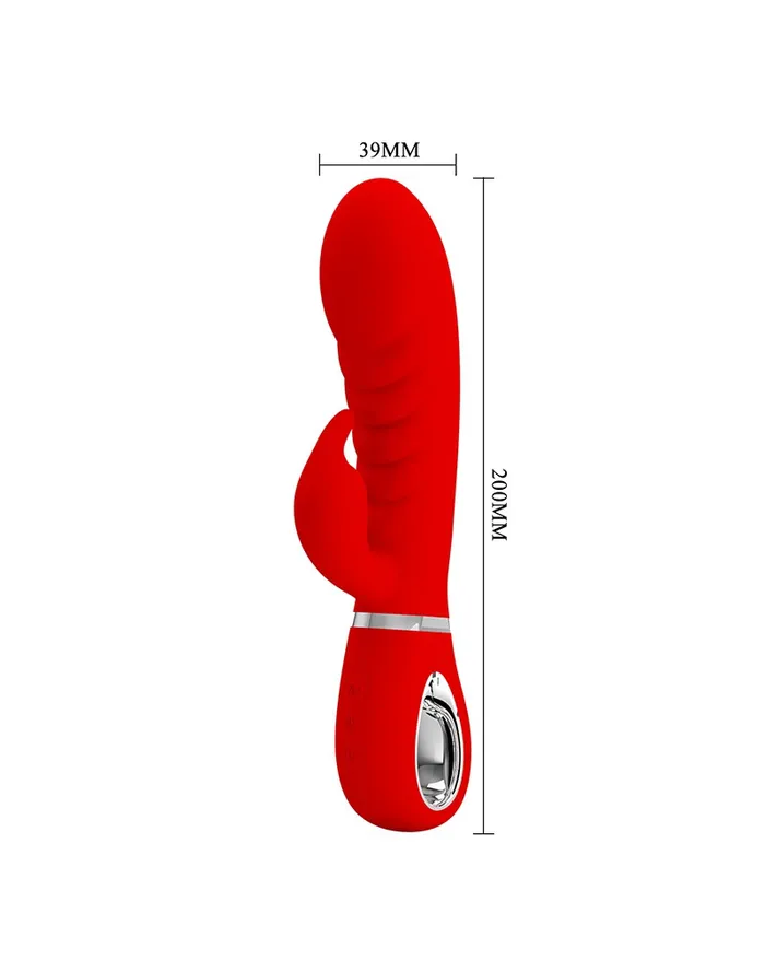 Pretty Love Pretty Love - Prescott - Rabbit Vibrator - Dubbele Motor - Rood | Vibrators