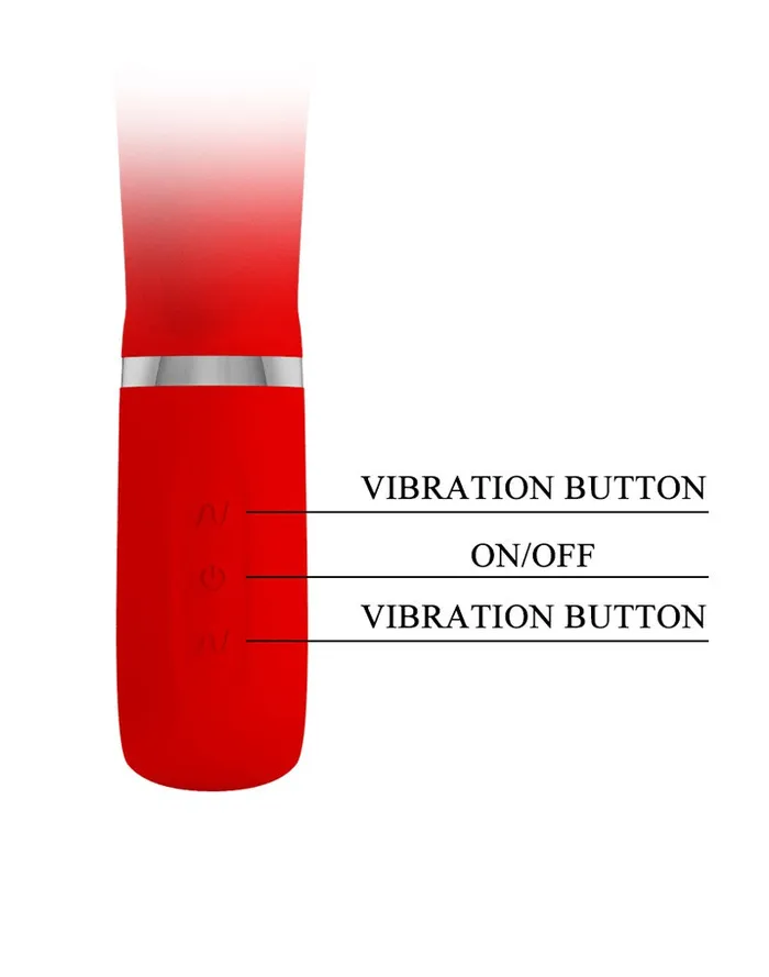 Pretty Love Pretty Love - Prescott - Rabbit Vibrator - Dubbele Motor - Rood | Vibrators