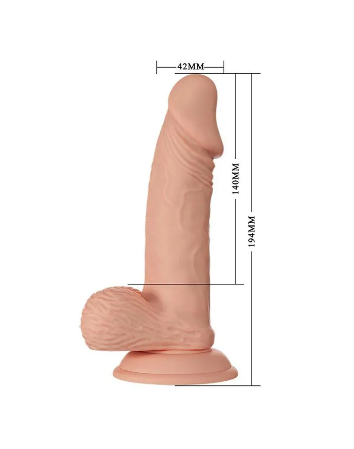 Pretty Love Vibrators | Pretty Love - Zebulon - Realistische Vibrerende Dildo - Lichte Huidskleur - Geeft Levensechte Ervaring