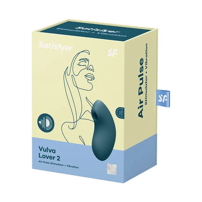 Satisfyer Vibrators | Vulva Lover 2 - Blue