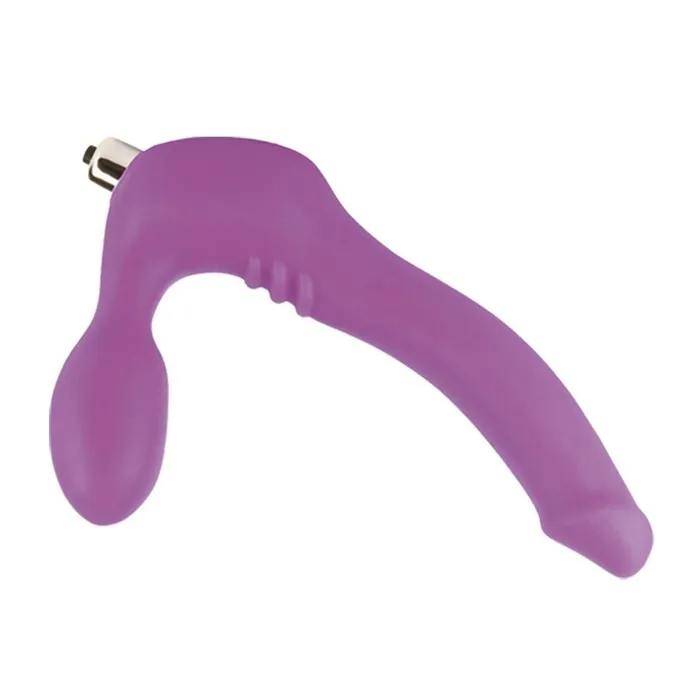 Strapless Strap-on 10 modalità di vibrazione, Taglia Small, Colore Viola | Si Novelties Female Sex Toys