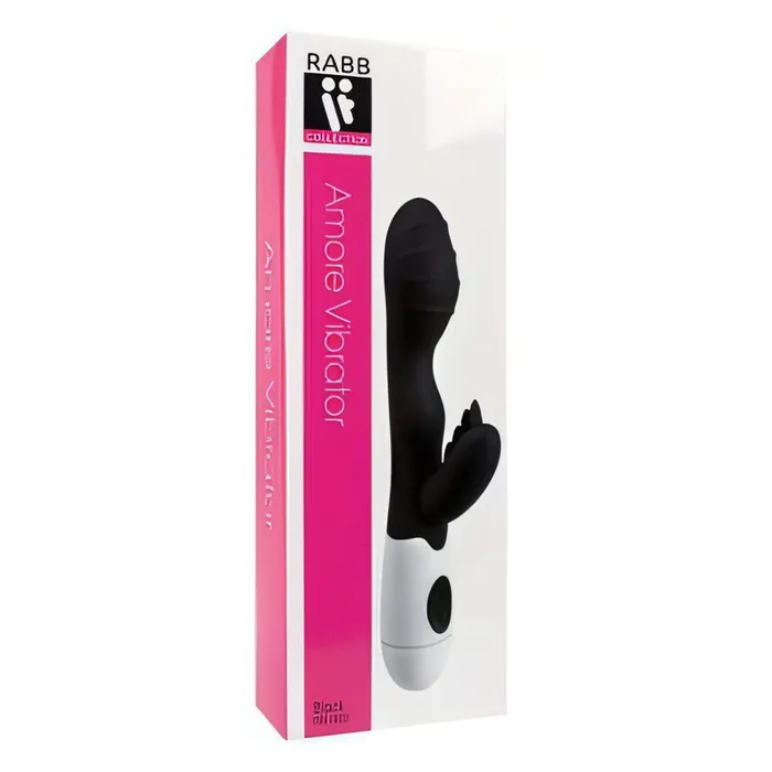 Vibratore Rabbit Amore - 30 modalità vibrazione, Nero | RabbIT Vibrators