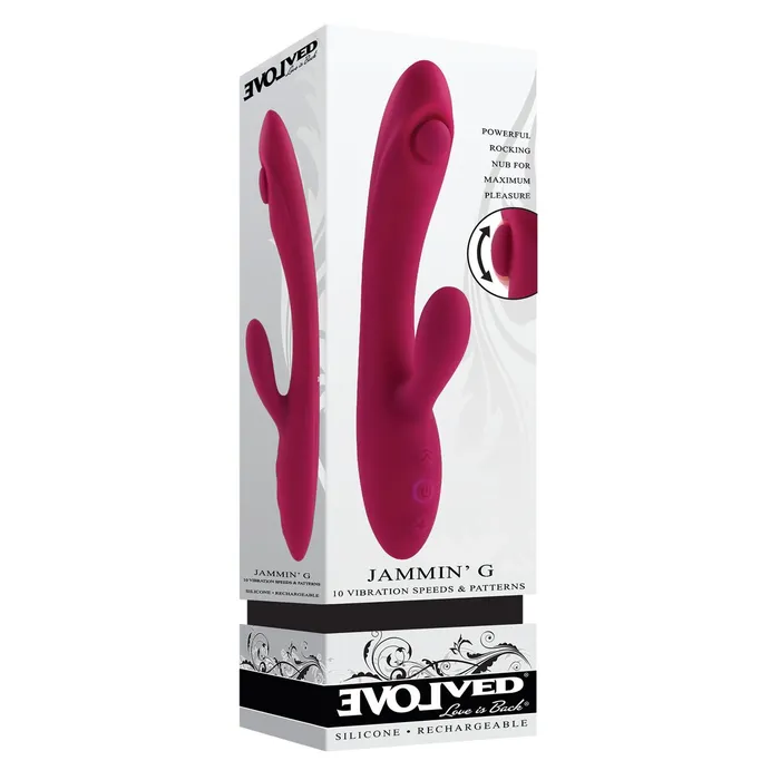 Vibrators | Evolved Vibratore per il Punto-G Evolved Jammin G Rosso