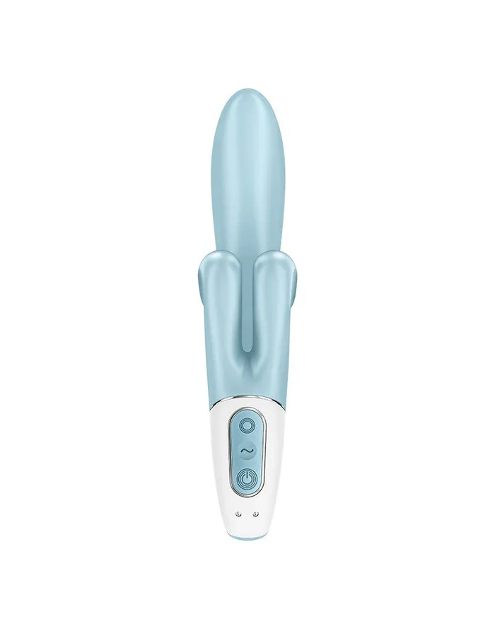 Vibrators | Satisfyer - Touch Me - Rabbit Vibrator - Lichtblauw - Satisfyer