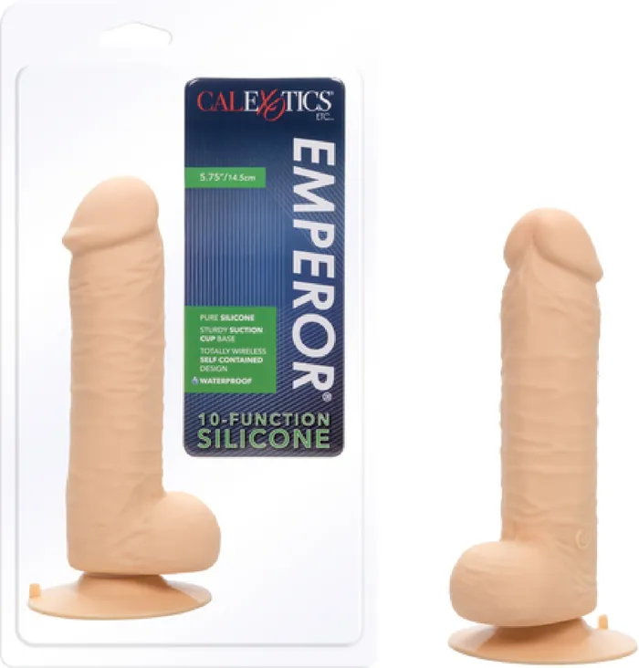 10Function Silicone Emperor 575 Calexotics Female Sex Toys