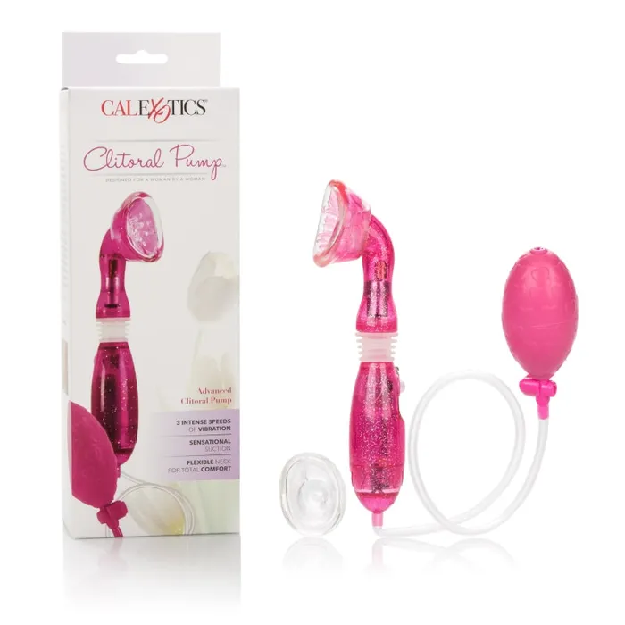 Advanced Clitoral Pump - Pink | CalExotics Female Sex Toys