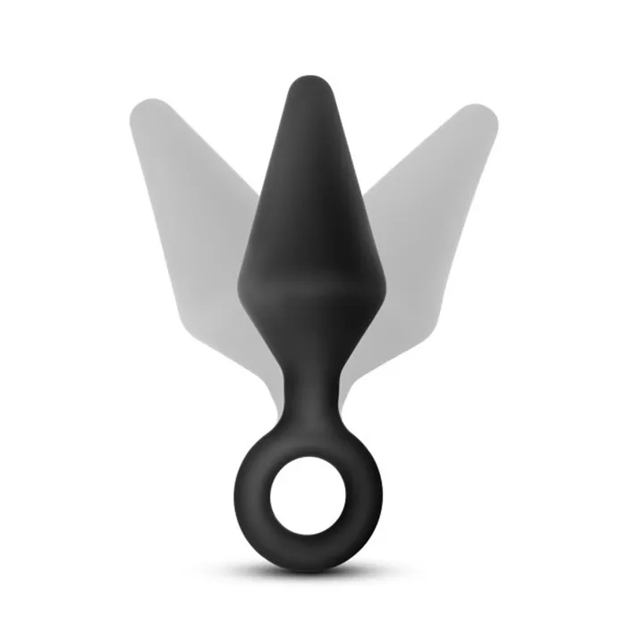 Anal Adventures Platinum - Silicone Loop Plug - - Black | Blush Anal