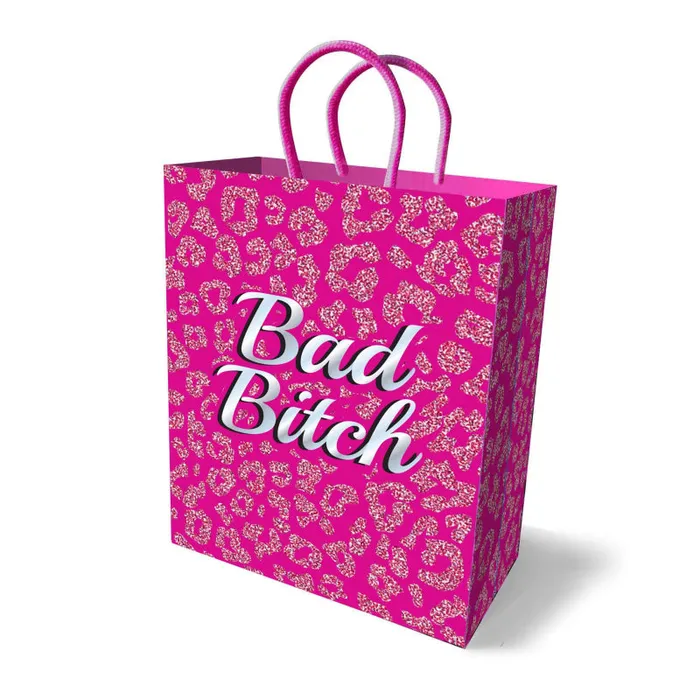 Bad Bitch Gift Bag - Pink | Little Genie Vibrators