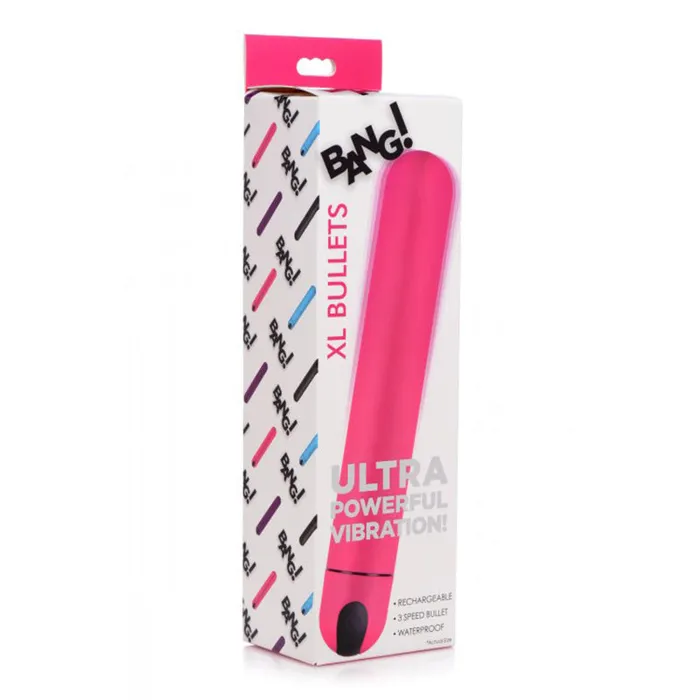 Bang XL Bullet Vibrator Pink XR Brands Bang Vibrators