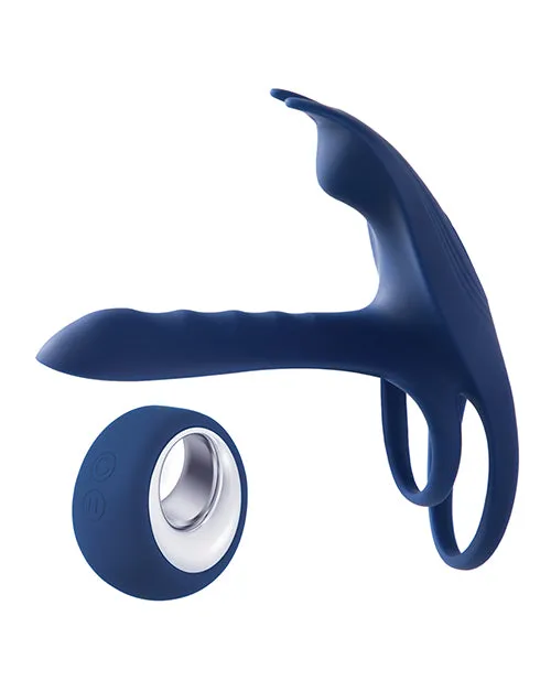 Blue Fox Vibrating Girth Enhancer Penis Sleeve - Blue | Uc Global Trade INChoney Play B Vibrators