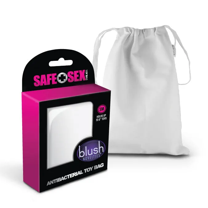 Blush Novelties Couples Safe Sex Antibacterial Toy Bag Small Each