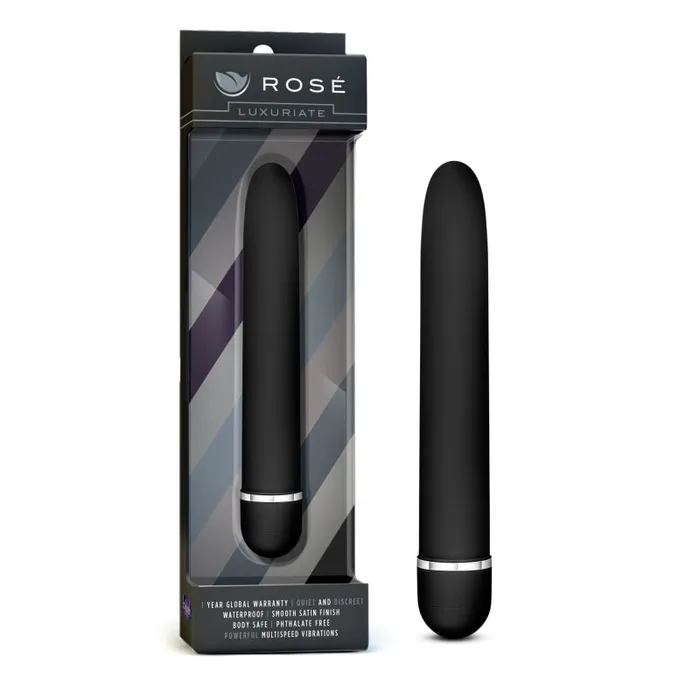 Blush Novelties Rose - Luxuriate - Black | Vibrators