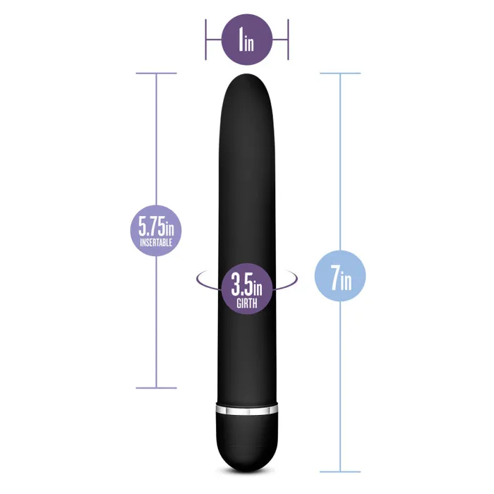 Blush Novelties Rose - Luxuriate - Black | Vibrators