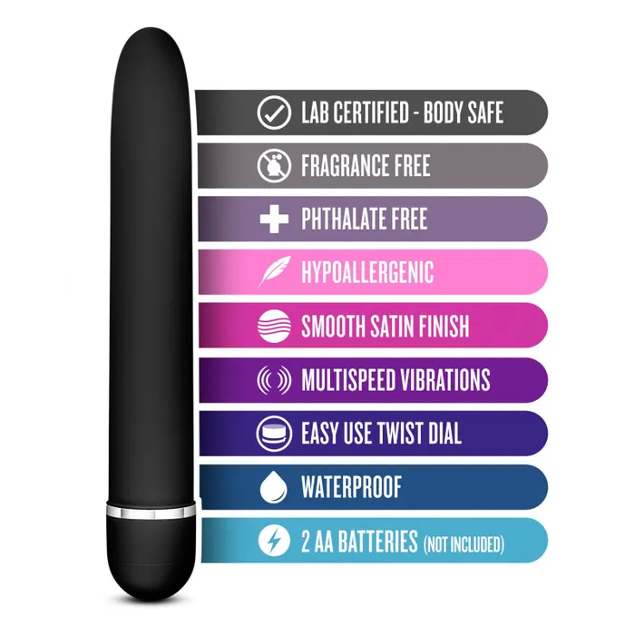 Blush Novelties Rose - Luxuriate - Black | Vibrators