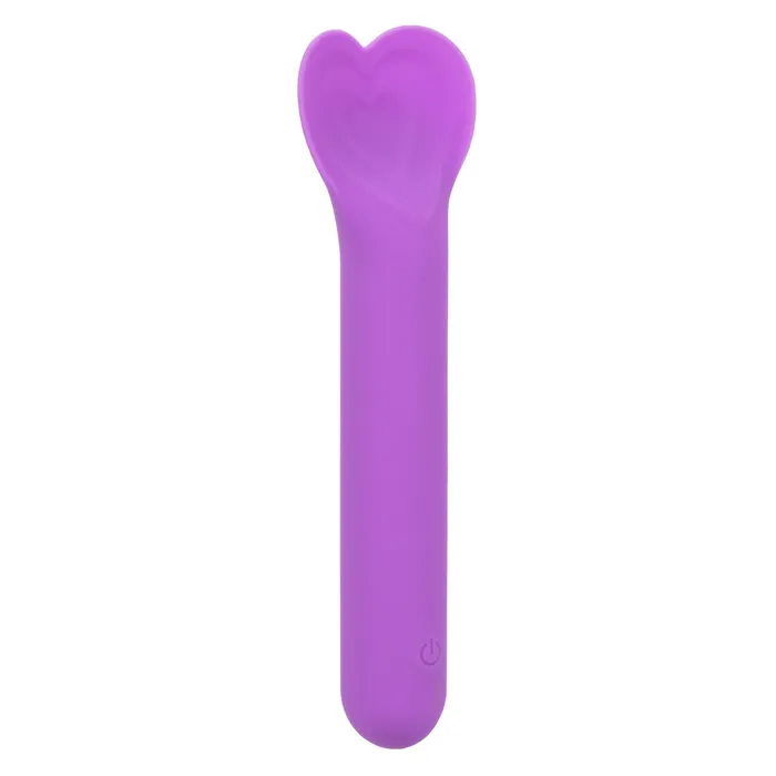 CalExotics Bliss Mini Lover Liquid Silicone Heart Shaped Vibrator Female Sex Toys