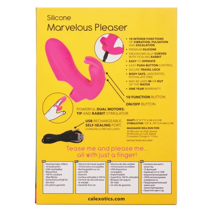 Calexotics Female Sex Toys | Mini Marvels Silicone Marvelous Pleaser