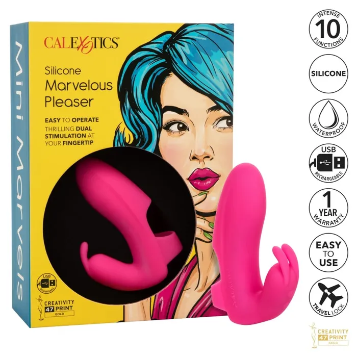 Calexotics Female Sex Toys | Mini Marvels Silicone Marvelous Pleaser