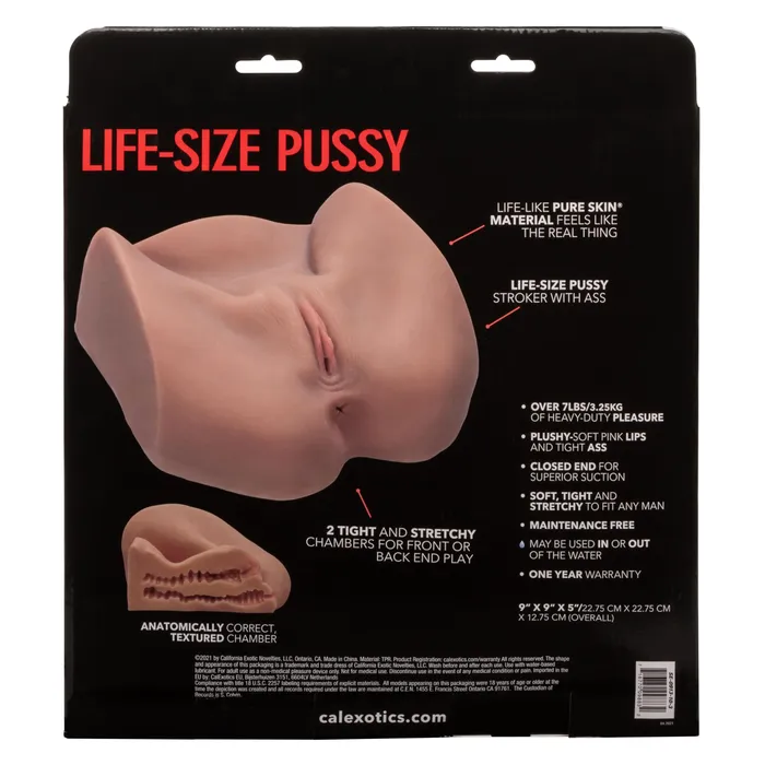 CalExotics Male Sex Toys Stroke It LifeSize Pussy