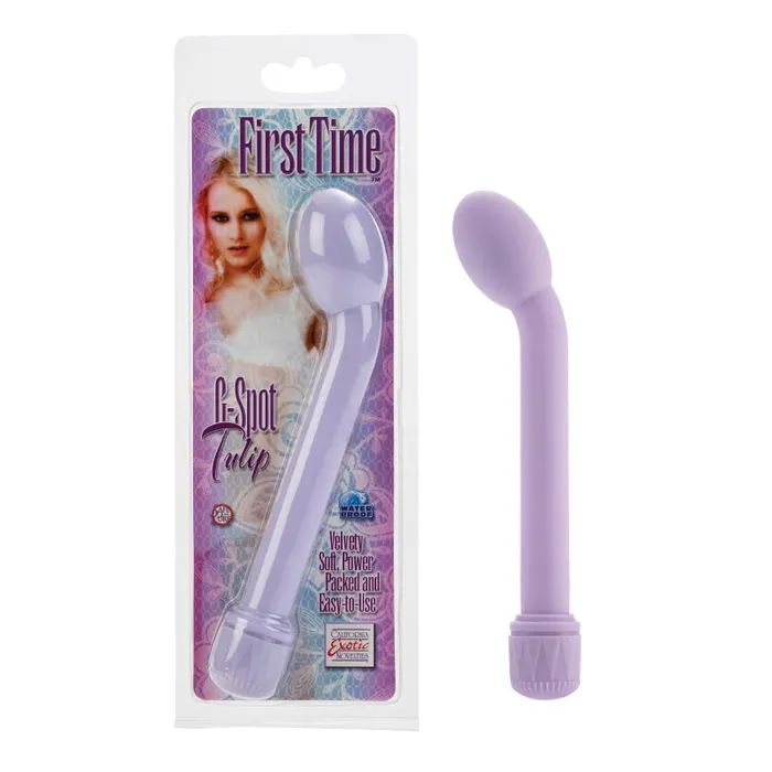 CalExotics Vibrators | First Time G-Spot Tulip Vibe - Purple