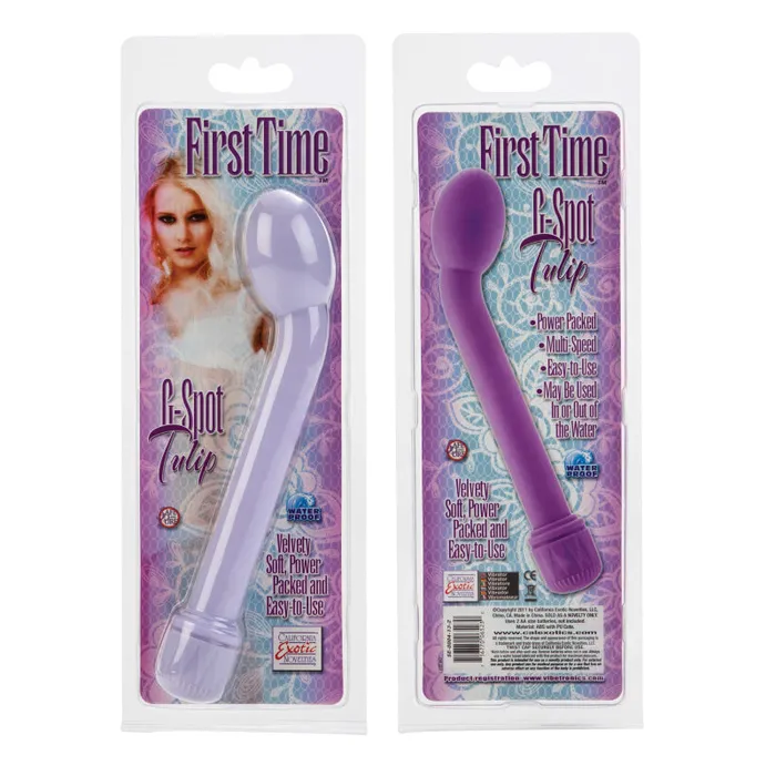 CalExotics Vibrators | First Time G-Spot Tulip Vibe - Purple