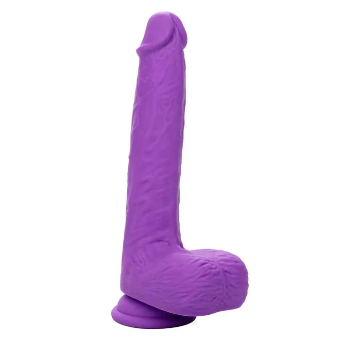 CalExotics Vibrators Rechargeable Gyrating and Thrusting Silicone Studs Purple