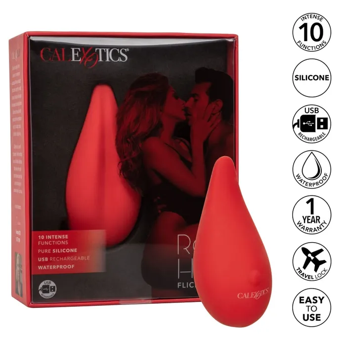 Calexotics Vibrators | Red Hot Flicker