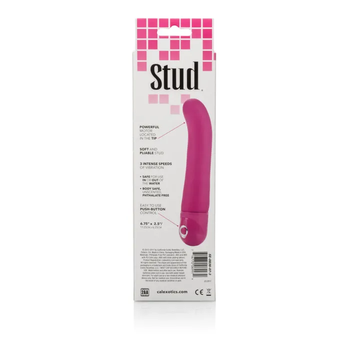 CalExotics Vibrators | Waterproof Power Stud G Vibe - Pink