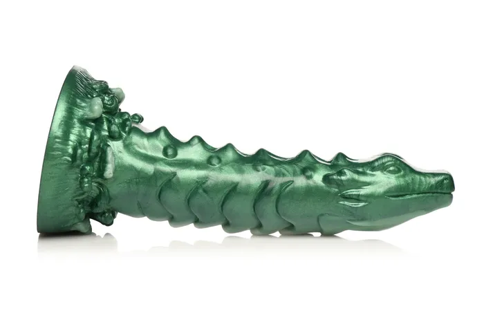 Cockness Monster Lake Creature Fantasy Ribbed DIldo | XR Brands Female Sex Toys