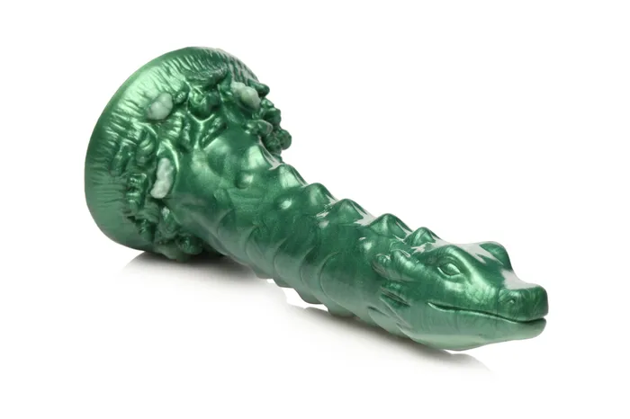 Cockness Monster Lake Creature Fantasy Ribbed DIldo | XR Brands Female Sex Toys