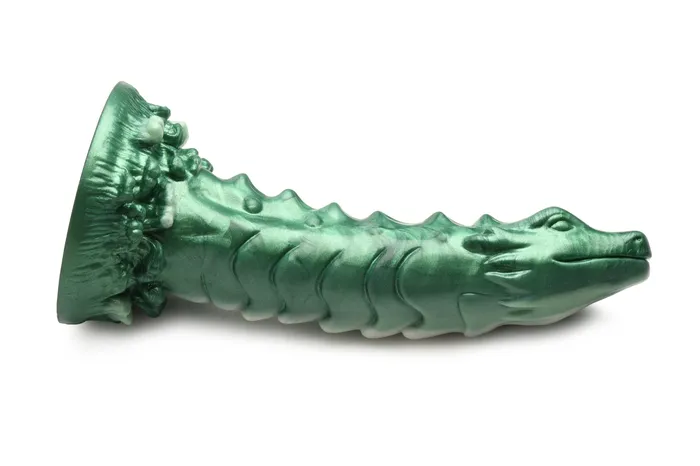 Cockness Monster Lake Creature Fantasy Ribbed DIldo | XR Brands Female Sex Toys