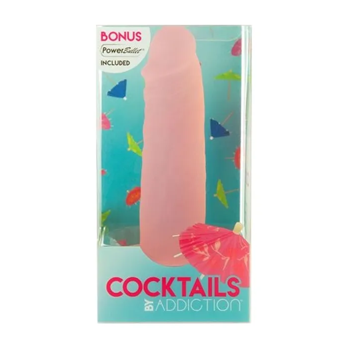 Cocktails Dildo Peach Bellini 55in Addiction Dildos