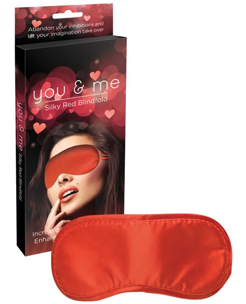 Creative Conceptions Vibrators You Me Silky Red Blindfold