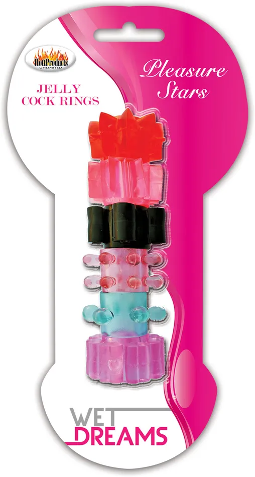 Dildos Hott Products Pleasure Stars Jelly Cock Rings