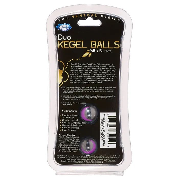 Female Sex Toys | Cloud 9 Pro Sensual Duo Kegel Balls - Cloud 9 Novelties