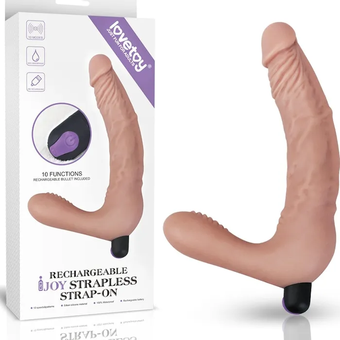 Female Sex Toys Lovetoy IJOY Rechargeable Strapless Strap on