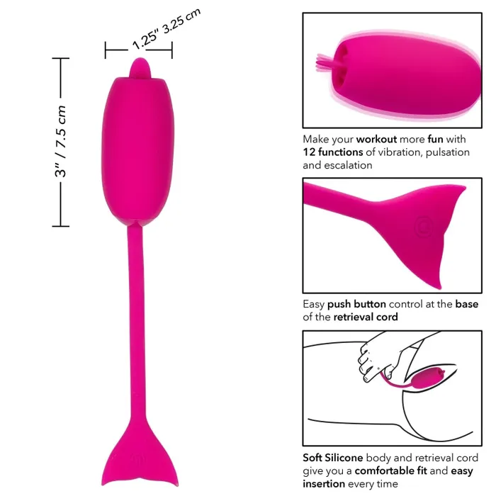 Female Sex Toys | Rechargeable Kegel Teaser - Pink - Calexotics