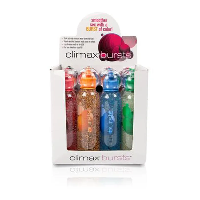 Female Sex Toys Topco Climax Bursts 45 Fl Oz 12 Pc POP Display