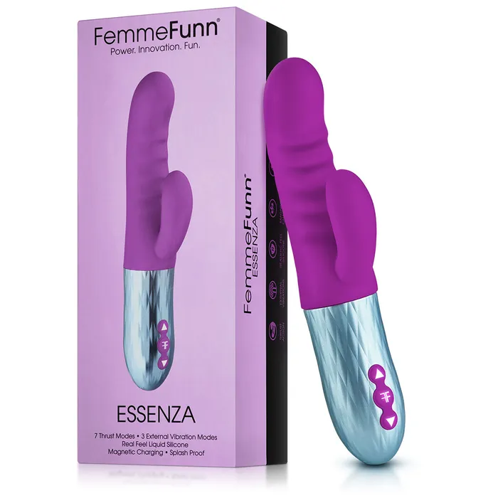 Female Sex Toys | Vvole Femme Funn Essenza Thrusting Rabbit Vibrator