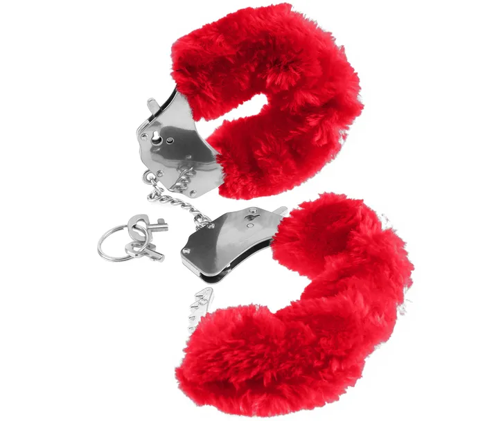 Fetish Fantasy Series Furry Cuffs Red Pipedream Couples